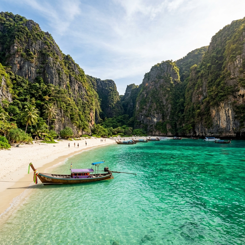 Thailand Maya Bay Beach