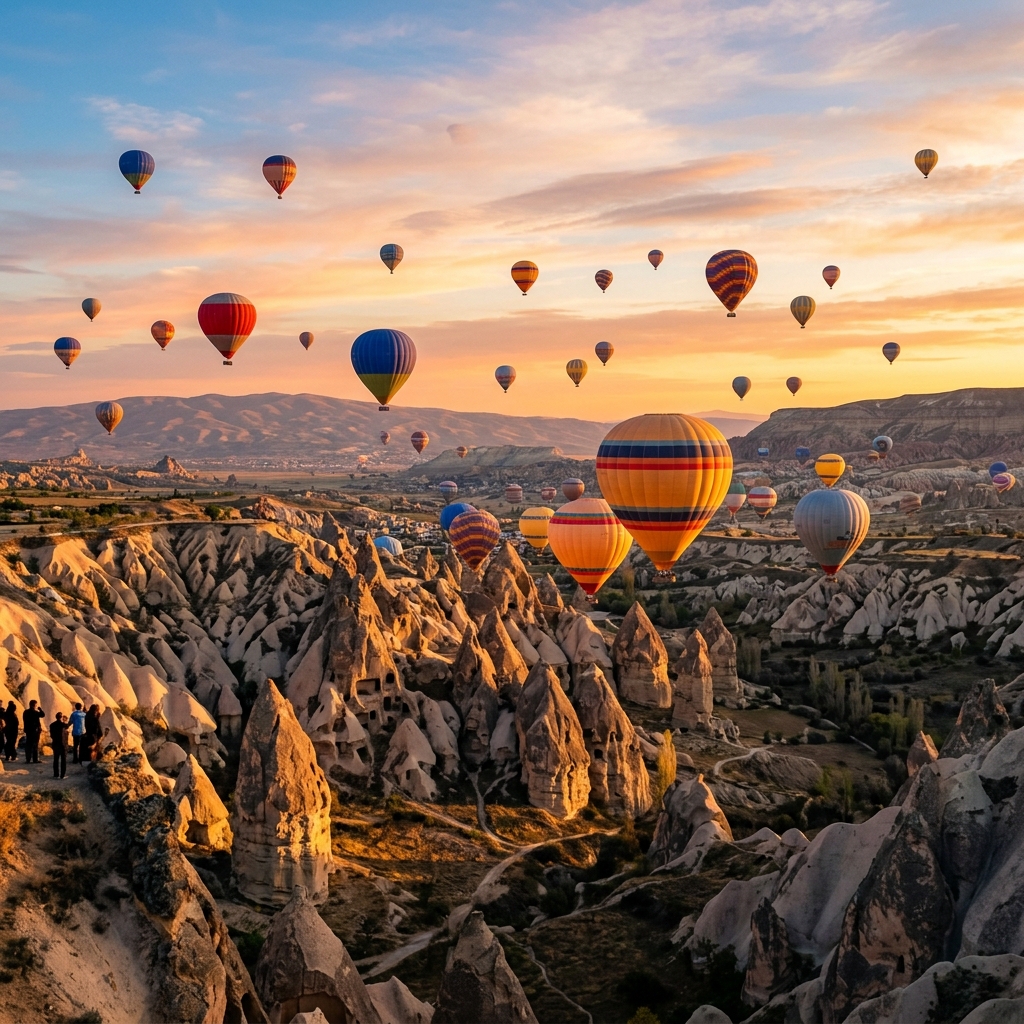 Cappadocia Turkey Hot Air Balloons